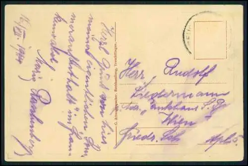 AK Treuchtlingen im Altmühltal Weißenburg-Gunzenhausen an der Ruine 1928
