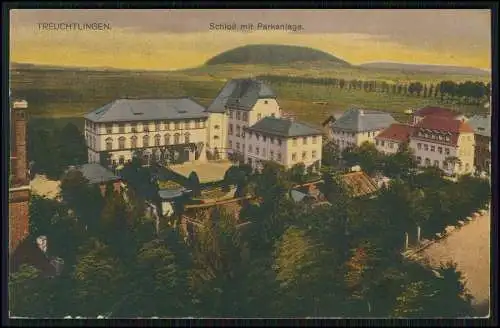 AK Treuchtlingen im Altmühltal Weißenburg-Gunzenhausen Schloss 1925 gelaufen