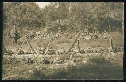 3x Foto AK 1.WK Soldaten schießen mit Karabiner uvm.