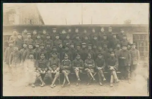 4x Foto AK Feldpost  1. WK Soldaten schießen mit Karabiner und vieles mehr