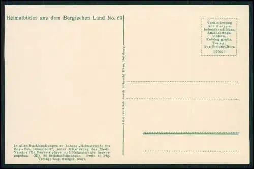 AK Solingen Neubau Bergische Bauweise - Heimatbilder aus dem Bergischen Land