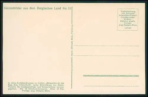 AK Barmen Wuppertal, Bergbahn - Heimatbilder aus dem Bergischen Land