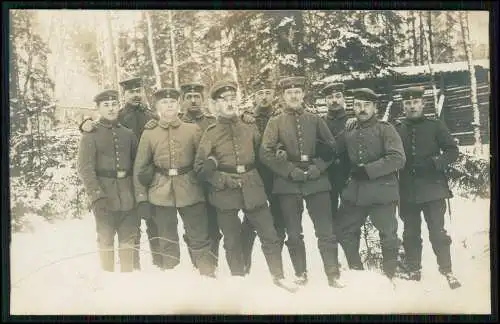 6x Foto AK 1. WK Soldaten in Badehose im Einsatz uvm.