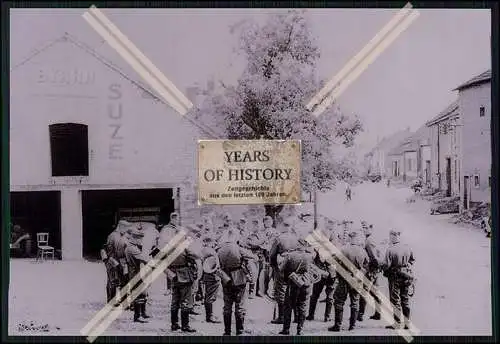 8x Repro Foto Soldaten Wehrmacht im Einsatz Blaskapelle Pferde uvm.