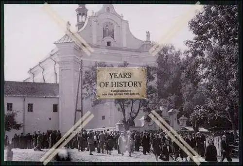 9x Repro Foto Soldaten Wehrmacht Bettler Kirche Kathedrale Ostfront 1942