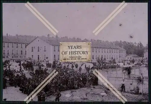 6x Repro Foto gefangene Soldaten Lager uvm. Frankreich Belgien