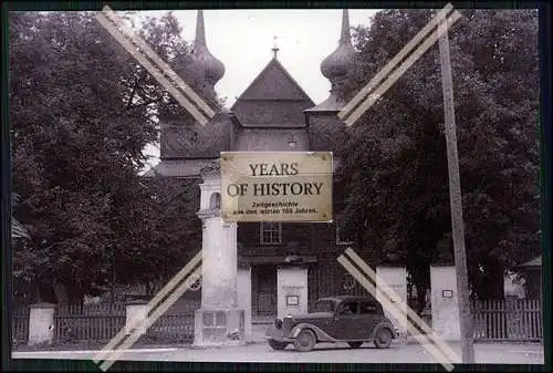 8x Repro Foto Soldaten der Wehrmacht in Polen Ostpreußen Kirchen Quartier Häuser