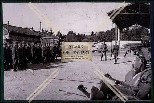 5x Repro Foto Soldaten der Wehrmacht mit Fahrzeuge Bus uvm.