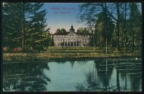 AK Rastatt Schwarzwald Schloss Favorite Kriegsgefangenen-Post POW 1919 gelaufen