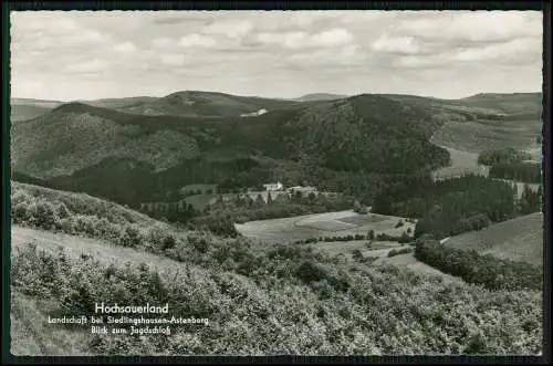 Foto AK Siedlinghausen Altastenberg Winterberg Sauerland Blick zum Jagdschloss