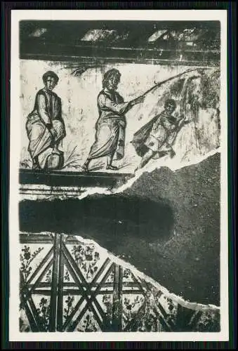 20x Fotografie Rom Lazio - Des Catacombes de St. Calliste historische Ansichten
