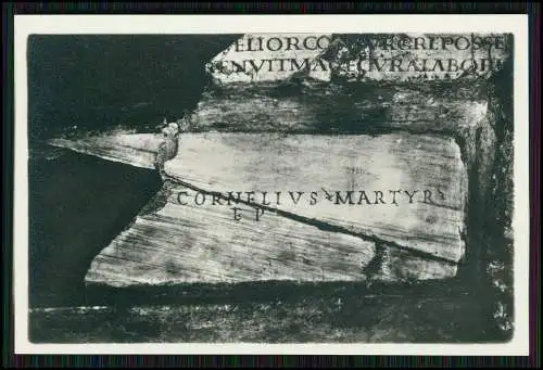 20x Fotografie Rom Lazio - Des Catacombes de St. Calliste historische Ansichten