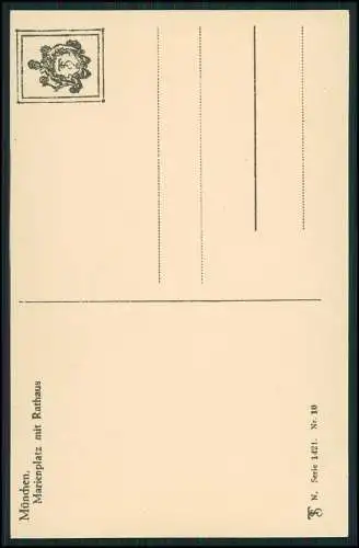 9x Original alte AK München Bayern diverse Ansichten 1900-1915