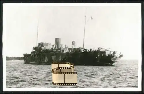 Foto AK Königin Luise Schiff 1934 HAPAG im 2. WK Minenschiff der Kriegsmarine