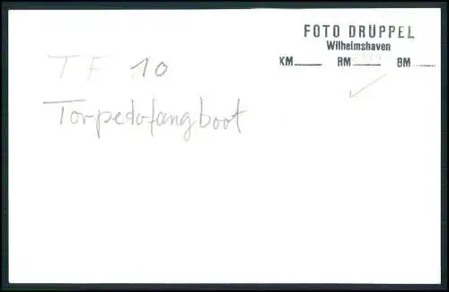 Foto AK Torpedofangboot Klasse Typ A III TF 10 Kriegsmarine Zweiter Weltkrieg