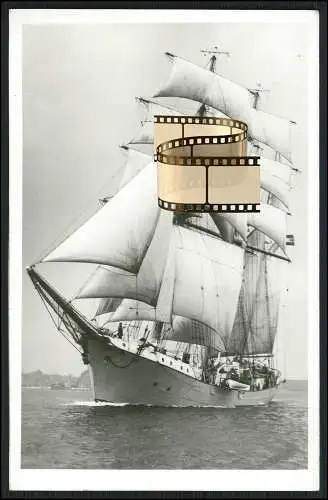 Foto AK Niobe Schiff 1913 Segelschulschiff Marine sank 1932 Ostsee Fehmarnbelt