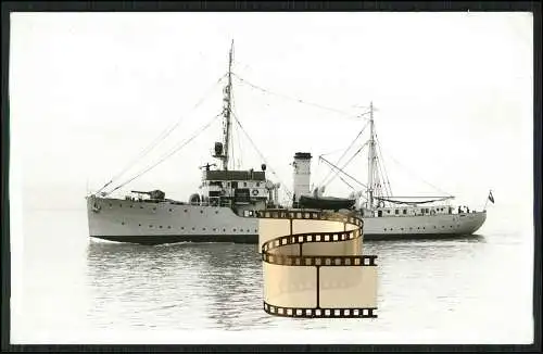 Foto AK Elbe Fischereischutzschiff 1931 Reichsmarine 2.WK Räumbootbegleitschiff