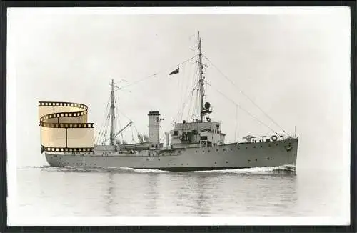 Foto AK Elbe Fischereischutzschiff 1931 Reichsmarine 2.WK Räumbootbegleitschiff