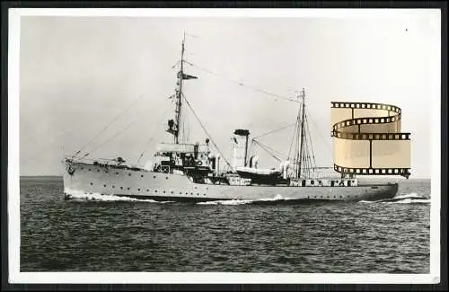 Foto AK Weser Fischereischutzschiff 1931 Reichsmarine 2.WK Räumbootbegleitschiff