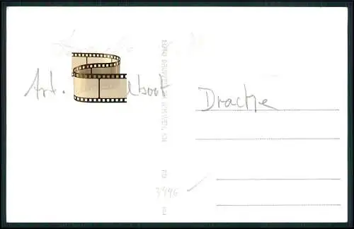 FotoAK Schiff Drache 1908 Kriegsschiff Artillerietender 2.WK Artillerieschulboot