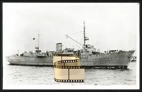 Foto AK Schiff Mars Frachtdampfer 1938 Kriegsmarine als Artillerieschulschiff