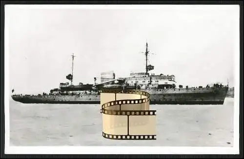 Foto AK Schiff Carl Peters Schnellbootbegleitschiff der deutschen Kriegsmarine