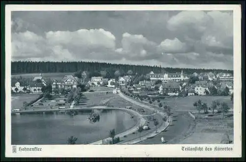 AK Ansichtskarte Postkarte Hahnenklee Bockswiese Goslar im Harz, Total mit Teich