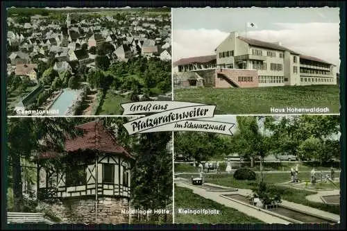 AK Pfalzgrafenweiler im Schwarzwald Kleingolfplatz Nördlinger Hütte Hohenwaldach