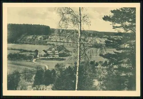 AK Oberförsterei Stölzingen Forstbezirk Schemmern Waldkappel Bezirk Kassel 1920