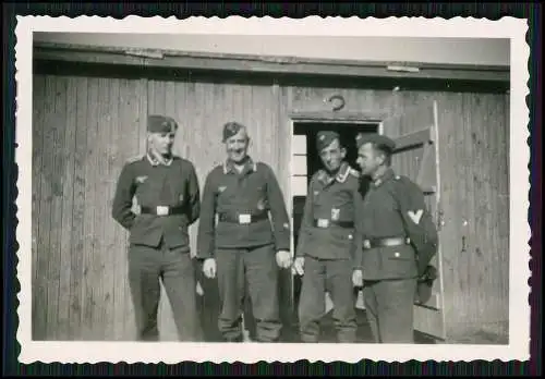 4x Foto Soldaten Wehrmacht Luftwaffe Stellung 1944 Beobachtung E-Messgerät uvm.