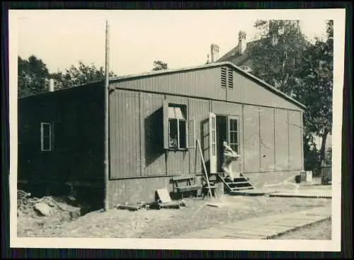 5x Foto Soldaten Wehrmacht Luftwaffe Quartier in der Baracke 1941 bei Hamburg