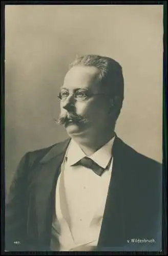 AK Ernst Adam von Wildenbruch Beirut deutscher Schriftsteller Diplomat Portrait