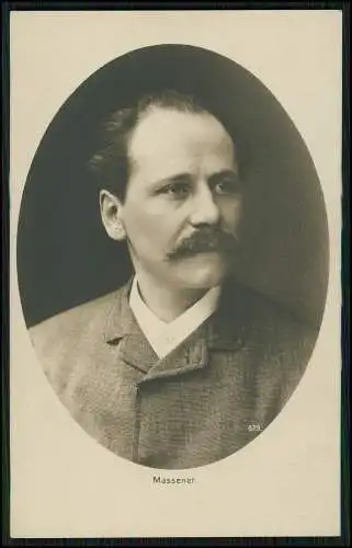 AK Ansichtskarte Postkarte Jules Massenet Französischer Komponist Portrait