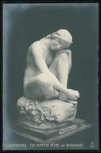 7x AK Künstler Damen Akt Statuengruppen und Einzel-Statuen Amor Grazien .....uvm