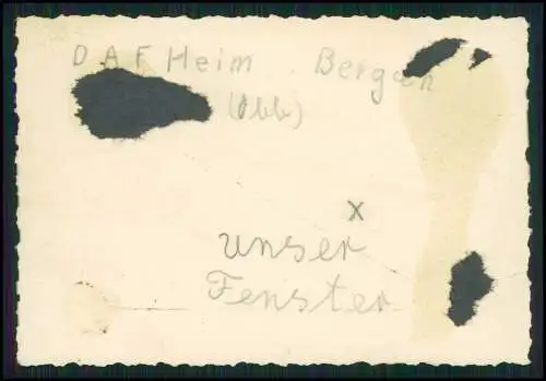 7x Foto 1x AK Bergen Traunstein Obb. Erholungsheim der DAF 1942 Jungs Pimpfe