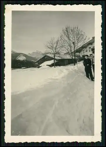 7x Foto 1x AK Bergen Traunstein Obb. Erholungsheim der DAF 1942 Jungs Pimpfe