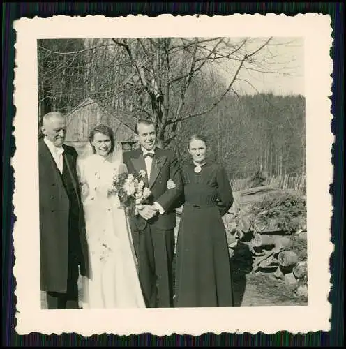 23x Foto Soldat Hochzeit b. Münster Westfalen Heimat Urlaub 1942 Bräutigam Braut