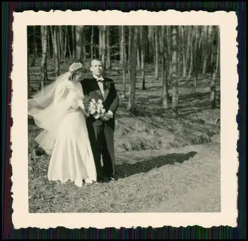 23x Foto Soldat Hochzeit b. Münster Westfalen Heimat Urlaub 1942 Bräutigam Braut