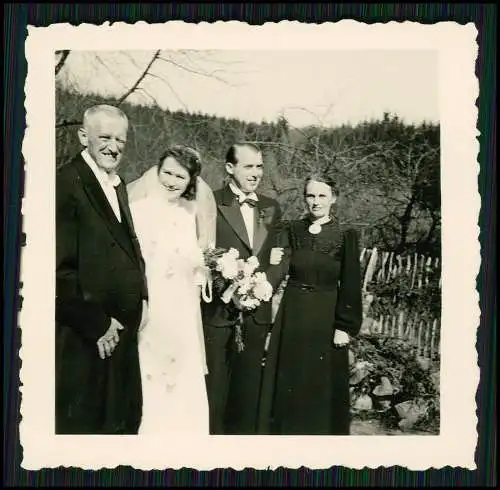 23x Foto Soldat Hochzeit b. Münster Westfalen Heimat Urlaub 1942 Bräutigam Braut