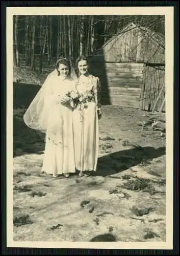 23x Foto Soldat Hochzeit b. Münster Westfalen Heimat Urlaub 1942 Bräutigam Braut