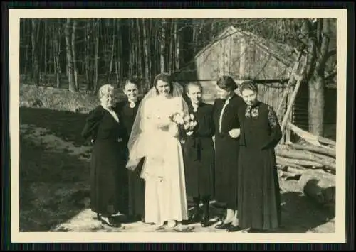 23x Foto Soldat Hochzeit b. Münster Westfalen Heimat Urlaub 1942 Bräutigam Braut