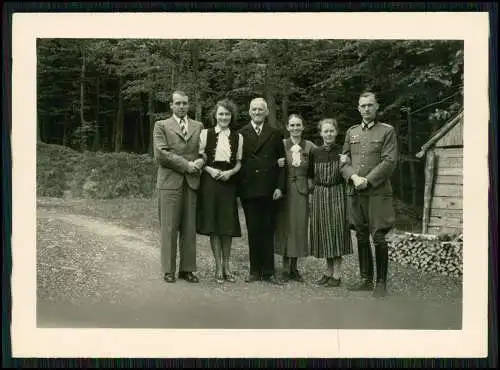 23x Foto Soldat Hochzeit b. Münster Westfalen Heimat Urlaub 1942 Bräutigam Braut