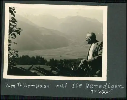 5x Foto PKW Fahrzeug Opel 6 IA-269140 Großglockner-Alpenstraße 1937 Fuscher Törl