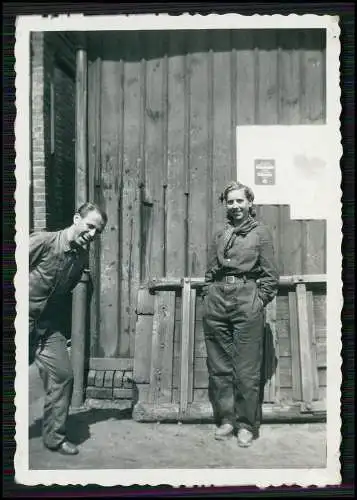 9x Foto Planitz Zwickau Oberplanitz Niederplanitz 1943 Damen in Arbeitskleidung