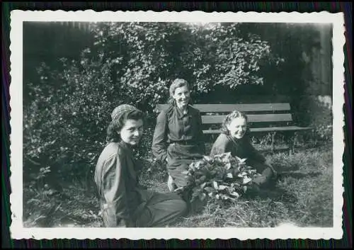 11x Foto Planitz Zwickau Oberplanitz Niederplanitz 1943 Damen in Arbeitskleidung