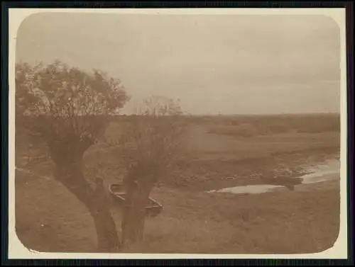 3x Foto Wanderausflug Büren am Weserdeich Bremen Hasenbüren Mittelsbüren 1922