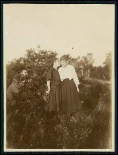 9x Foto Wanderausflug Steller Heide Groß Mackenstedt Stuhr Bremen 1922
