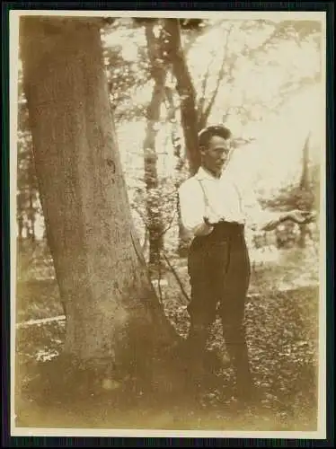 9x Foto Wanderausflug Steller Heide Groß Mackenstedt Stuhr Bremen 1922