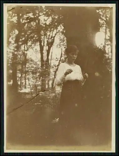 9x Foto Wanderausflug Steller Heide Groß Mackenstedt Stuhr Bremen 1922