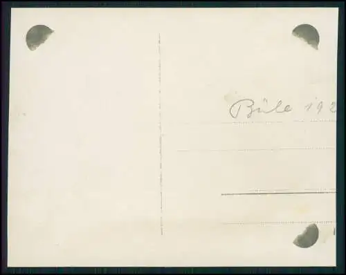 Foto Haus Ansicht in Baden-Württemberg um 1920 Personen schauen aus dem Fenster